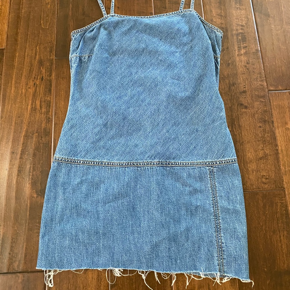 Mini Denim Dress
